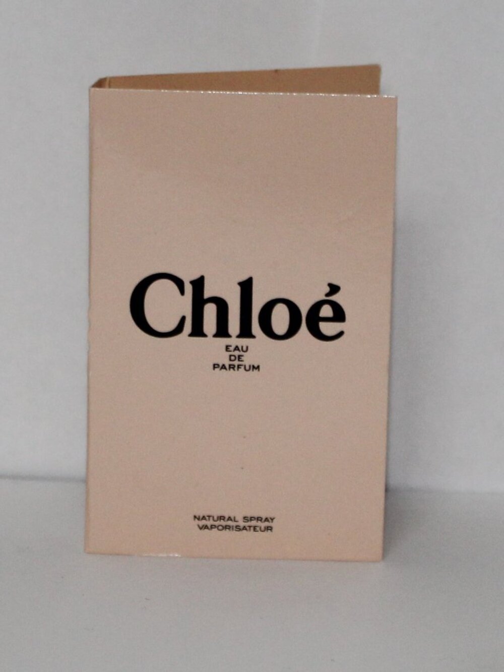 CHLOE EDP NATURAL SPRAY VIALS ON CARD